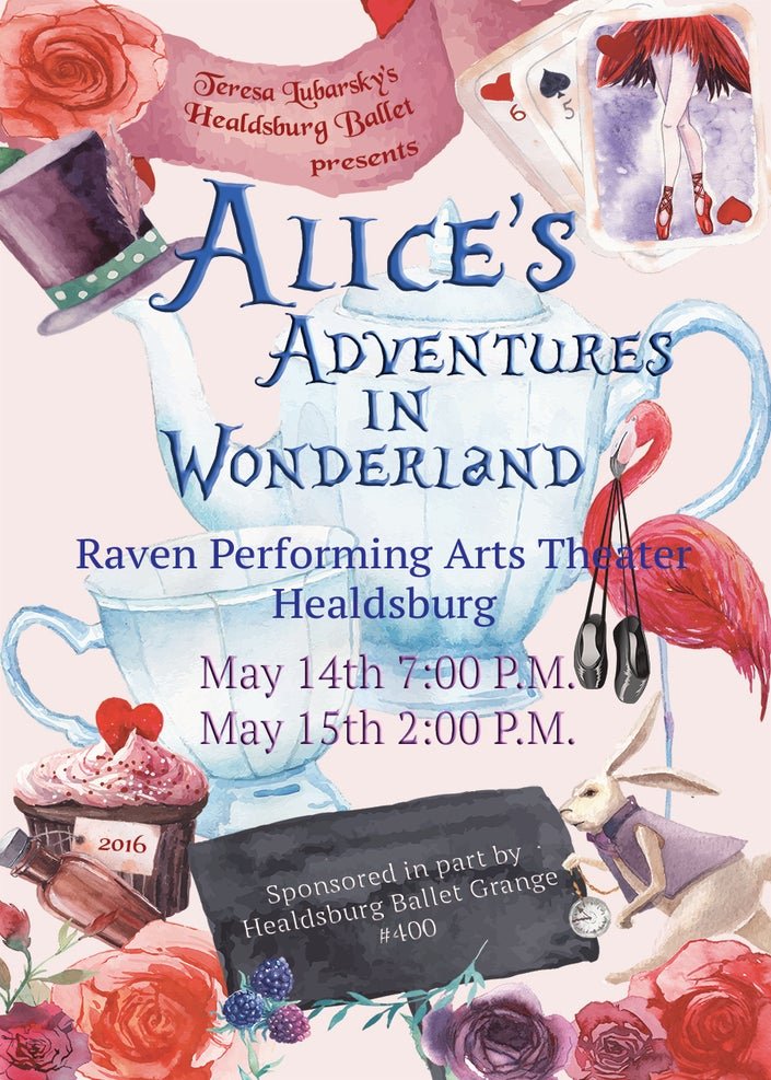 Teresa Lubarsky's Healdsburg Ballet Alice's Adventures in Wonderland