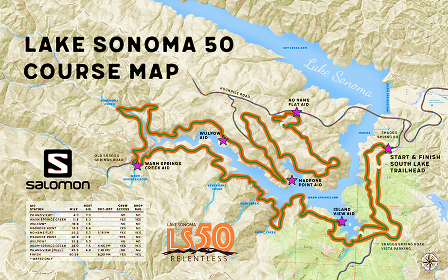 Lake Sonoma 50 Mile Run
