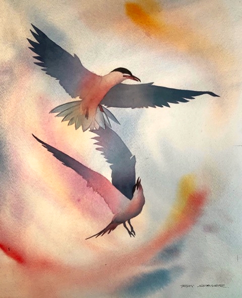 Ron Summer's Drawn To Nature Watercolor