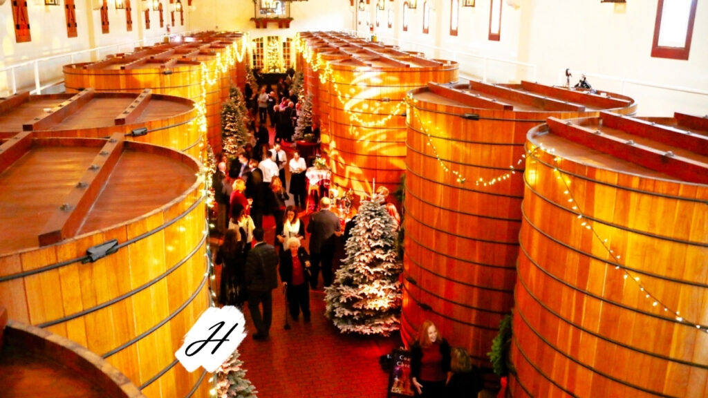 Christmas at Jordan Winery Healdsburg