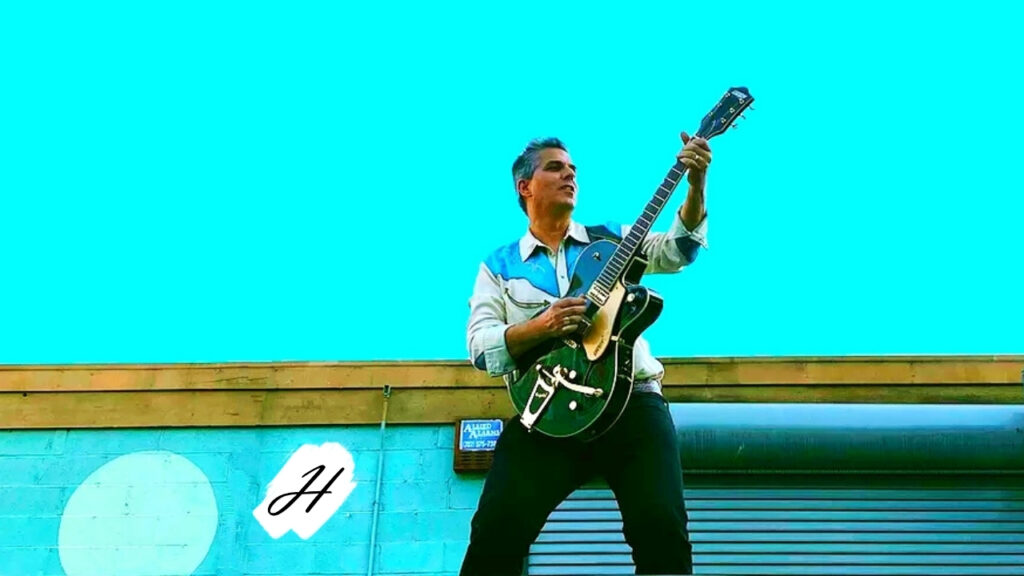 Derek Irving Rockabilly Duo Live in Healdsburg