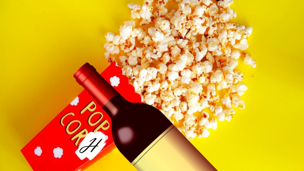 Popcorn and Wine Paring in Healdsburg