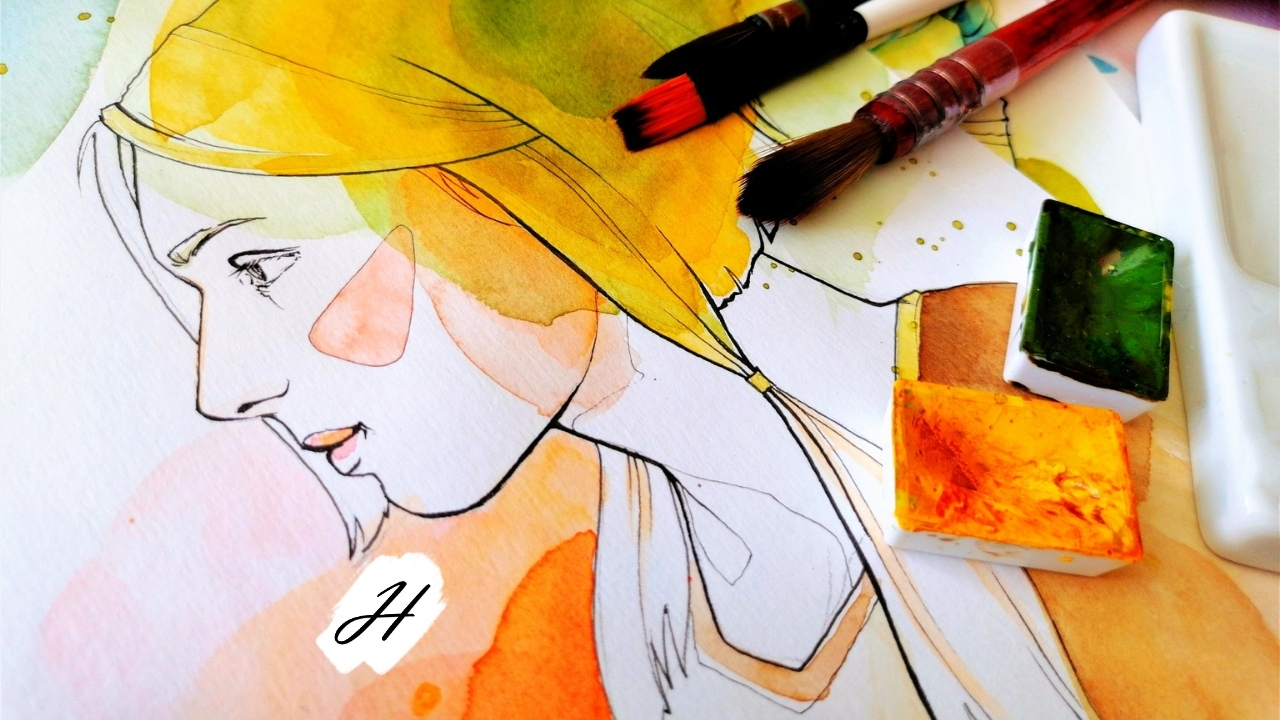 Watercolor Workshop at Healdsburg Center for the Arts 2021