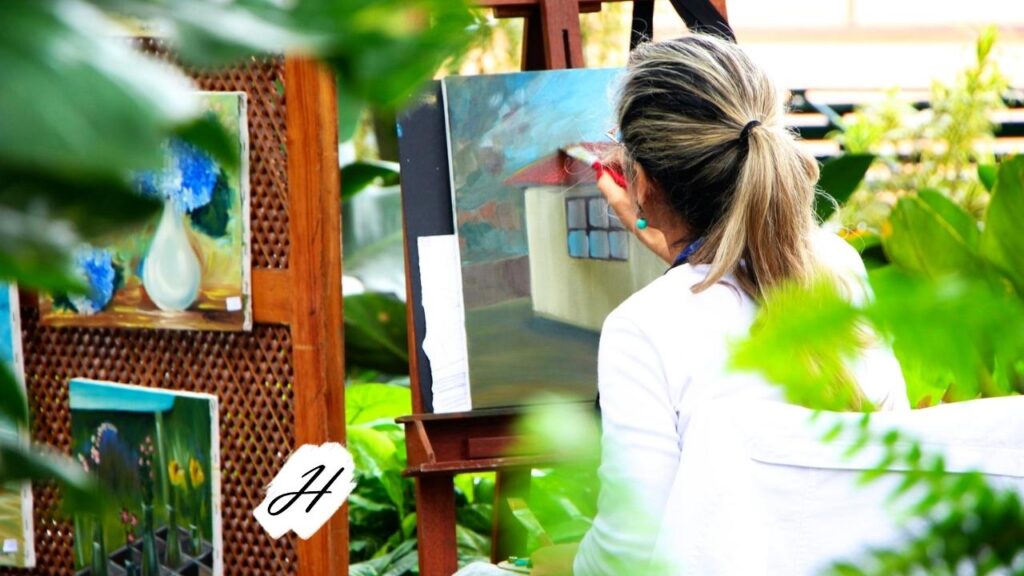Parents Paint and Sip in Healdsburg 2022