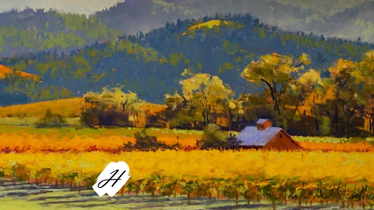 Pastel Landscape Workshop in Healdsburg