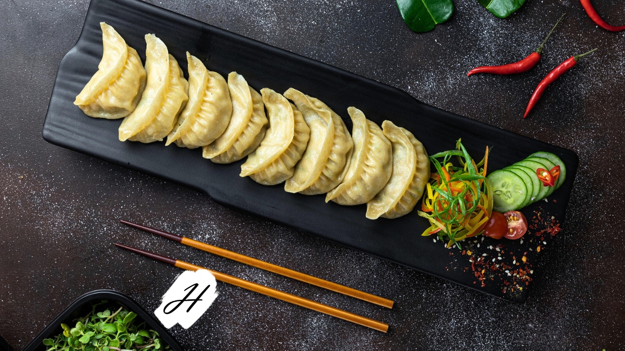 Asian Dumplings Cuisine Cooking